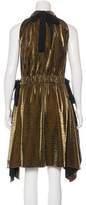 Thumbnail for your product : Fendi Metallic Sleeveless Dress
