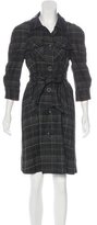 Thumbnail for your product : Burning Torch Plaid Knee-Length Dress