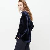 Thumbnail for your product : J.Crew Tall classic-fit shirt in drapey velvet