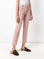 Thumbnail for your product : Peserico cropped slim-fit trousers