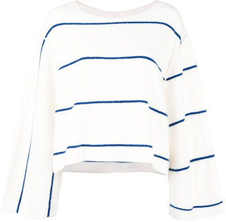 Dusan cashmere striped flared jumper - women - Cashmere - One Size