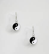 Thumbnail for your product : Reclaimed Vintage Inspired Earrings With Yin Yang