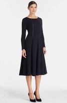 Thumbnail for your product : Lafayette 148 New York Wool Jersey Fit & Flare Dress
