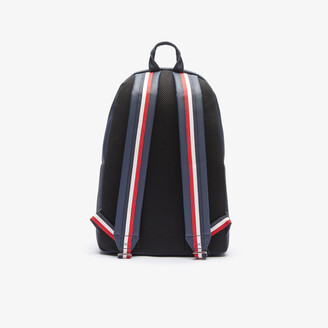 Lacoste Men's Classic Tricolour Straps Backpack