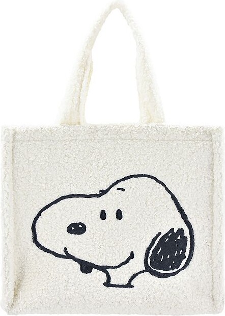 Unbranded Peanuts Snoopy & Woodstock Sherpa Mini Tote