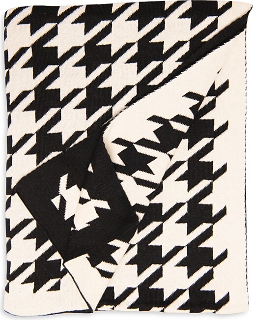 Pink Lemonade Houndstooth Throw