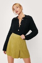 Thumbnail for your product : Nasty Gal Womens Petite High Waisted Pleated Mini Skirt