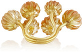 Thumbnail for your product : MUNNU 22-karat gold citrine flower ring