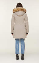 Thumbnail for your product : Soia & Kyo EMELE Thermolite coat with faux fur and puffy bib