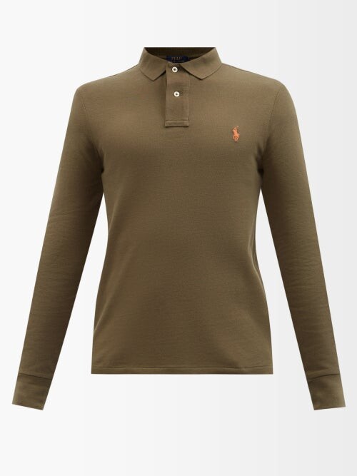 ralph lauren pima cotton polo