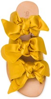 Thumbnail for your product : Gia Couture Bow Detail Flat Sandals