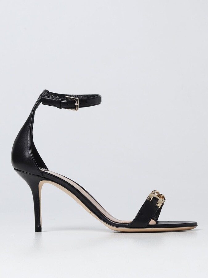 Elisabetta Franchi sandals in leather - ShopStyle