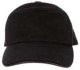 Thumbnail for your product : Hermes Leather-Trimmed Cashmere Cap
