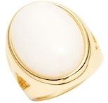 Thumbnail for your product : Kenneth Jay Lane Open Side Trend Ring