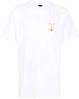 Thumbnail for your product : Clot symbol-embroidered short-sleeve T-shirt