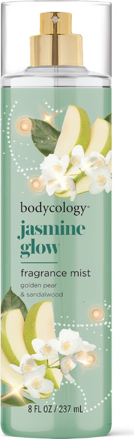 Bodycology Long-Lasting Fragrance Body Mist, Jasmine Glow, 8 fl oz