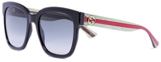 Gucci Eyewear Square-Frame Gradient Sunglasses