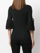 Thumbnail for your product : D-Exterior D.Exterior tied sleeve ribbed jumper