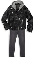 Thumbnail for your product : Blank NYC Girl's Faux Leather Jacket