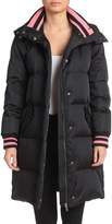 Thumbnail for your product : AVEC LES FILLES Stripe-Trimmed Water-Resistant Puffer Jacket