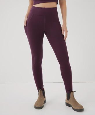 Pact Go To Organic Cotton Pocket Leggings - ShopStyle
