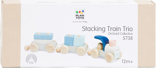 TJMAXX Wooden Stacking Train Trio