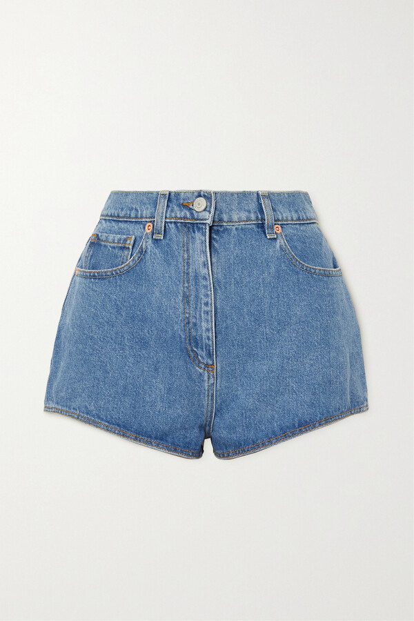 ショートパンツ MAGDA BUTRYM Women Shorts  Burmudas 144923 BLUE MAGDA BUTRYM Denim shorts | NET-A-PORTER