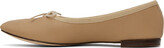 Thumbnail for your product : Repetto SSENSE Exclusive Beige Lucien Ballerina Flats