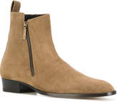Thumbnail for your product : Saint Laurent Wyatt 30 zipped boots