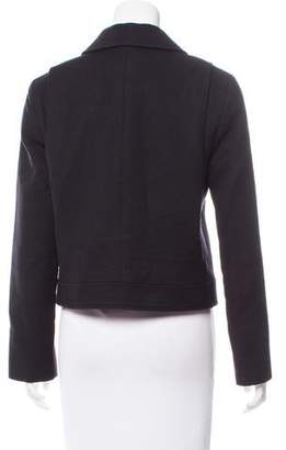 Calvin Klein Collection Wool & Angora-Blend Short Coat