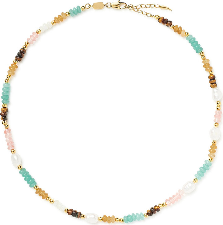 Missoma Good Vibes Beaded Necklace