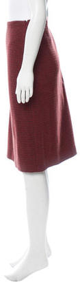 Calvin Klein Collection Wool & Cashmere Skirt