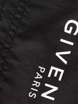 Thumbnail for your product : Givenchy logo print swim shorts