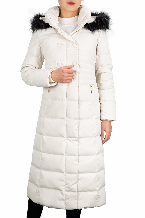 womens down jacket white