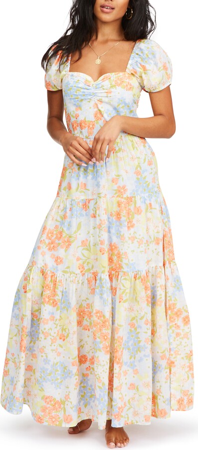 Floral Tiered Maxi Dress | Shop the world's largest collection of 