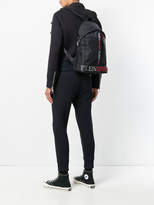 Thumbnail for your product : Plein Sport logo patch backpack