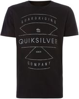 Thumbnail for your product : Quiksilver Men's Short sleeve logo screen t-shirt