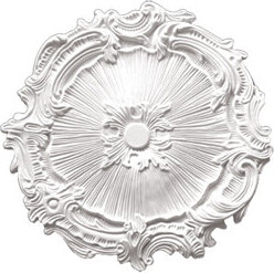 Architectural Products by Outwater L.L.C. 1-3/8 in x 16-3/4 in Decorative Polyurethane Medallion