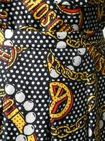 Thumbnail for your product : Moschino jewels print twill short dress