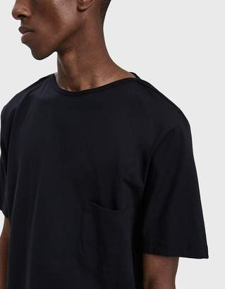 Lemaire S/S Light Tee Shirt in Black