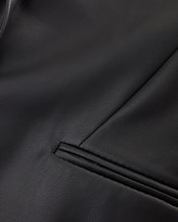 Thumbnail for your product : Express Vegan Leather One Button Blazer