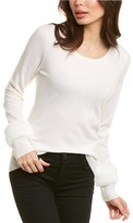 Thumbnail for your product : Forte Cashmere Scoop Cashmere Sweater