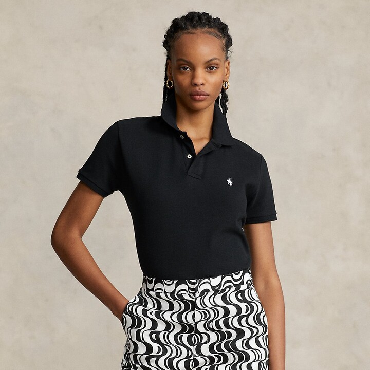 Ralph Lauren Women's Black Polo Tops | ShopStyle