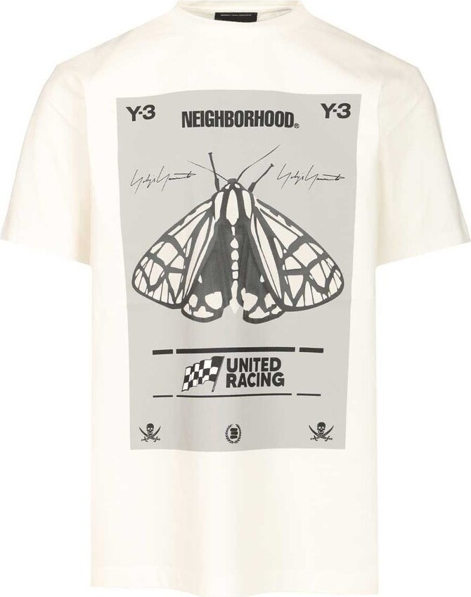 Y-3 Logo Printed Crewneck T-Shirt