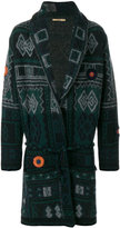 Thumbnail for your product : Nuur patterned long cardigan