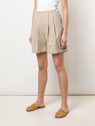 Wood Wood Birgit pleated shorts