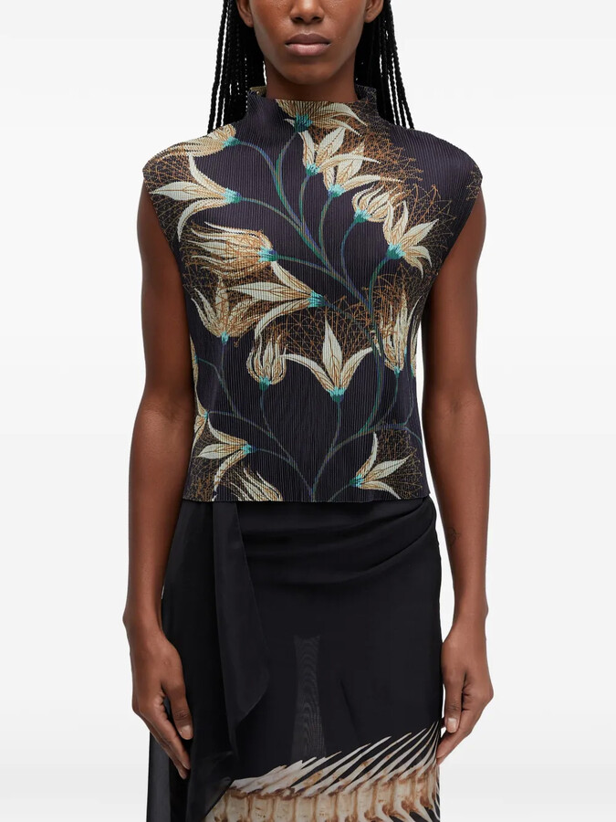 OSKLEN Floral Sleeveless Blouse