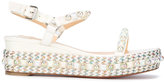 Christian Louboutin pearl embellished sandals