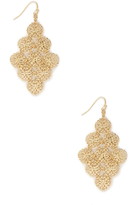 Thumbnail for your product : Forever 21 filigree drop earrings