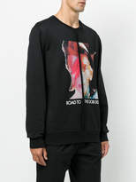 Thumbnail for your product : Les Benjamins printed Bowie sweatshirt